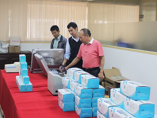 番禺區(qū)農(nóng)業(yè)局領(lǐng)導蒞臨我司視察工作